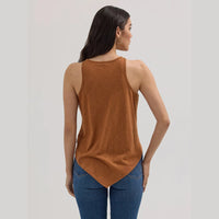 WRANGLER WOMENS BANDANA DIAMOND FRONT TANK