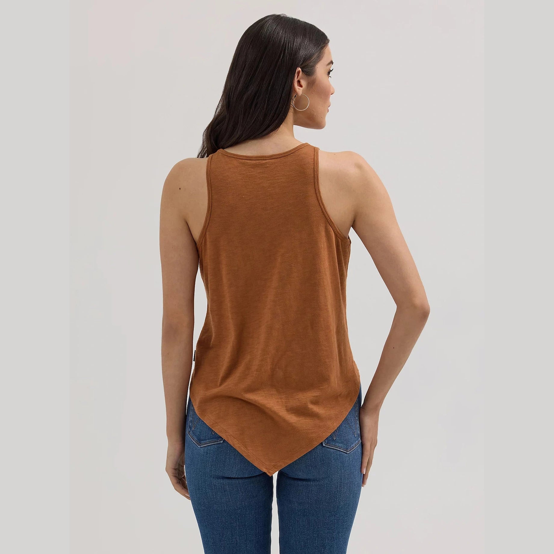 WRANGLER WOMENS BANDANA DIAMOND FRONT TANK