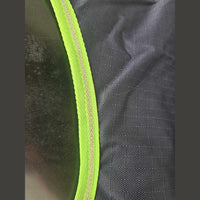 GOLIATH MID NECK RAIN SHEET 1200D - NAVY WITH GREEN BINDING