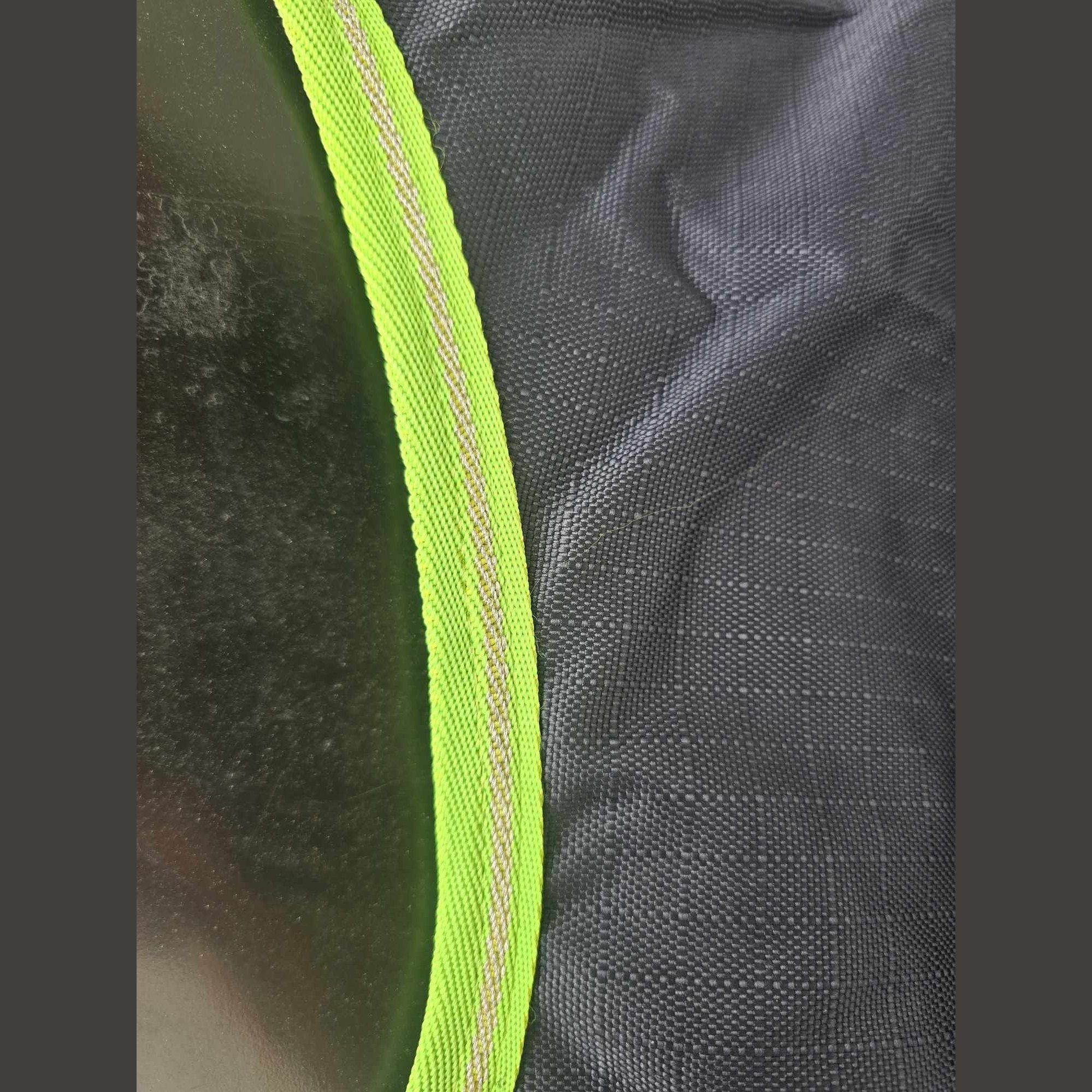 GOLIATH MID NECK RAIN SHEET 1200D - NAVY WITH GREEN BINDING
