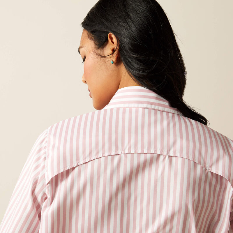 ARIAT WOMENS VENTTEK STRETCH SHIRT - ZEPHYR STRIPE