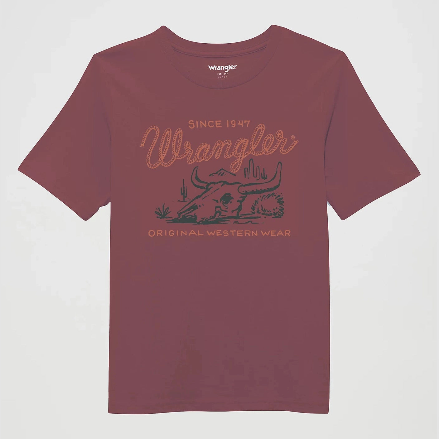 WRANGLER BOYS LOGO FRONT GPAPHIC TEE