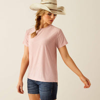 ARIAT WOMENS LAGUNA BACK LOGO TEE SHIRT