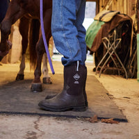 MUCK BOOT MENS CHORE WESTERN PULL ON - BROWN