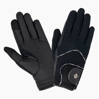 LEMIEUX 3D MESH RIDING GLOVES - BLACK