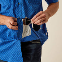 ARIAT MENS 360 AIRFLOW CLASSIC FIT SHORT SLEEVE SHIRT