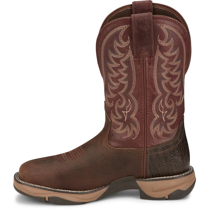 TONY LAMA WOMENS JOSEY BROWN WATER BUFFALO WATERPROOF BOOT