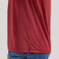 WRANGLER MENS PERFORMANCE POLO SHIRT - RED