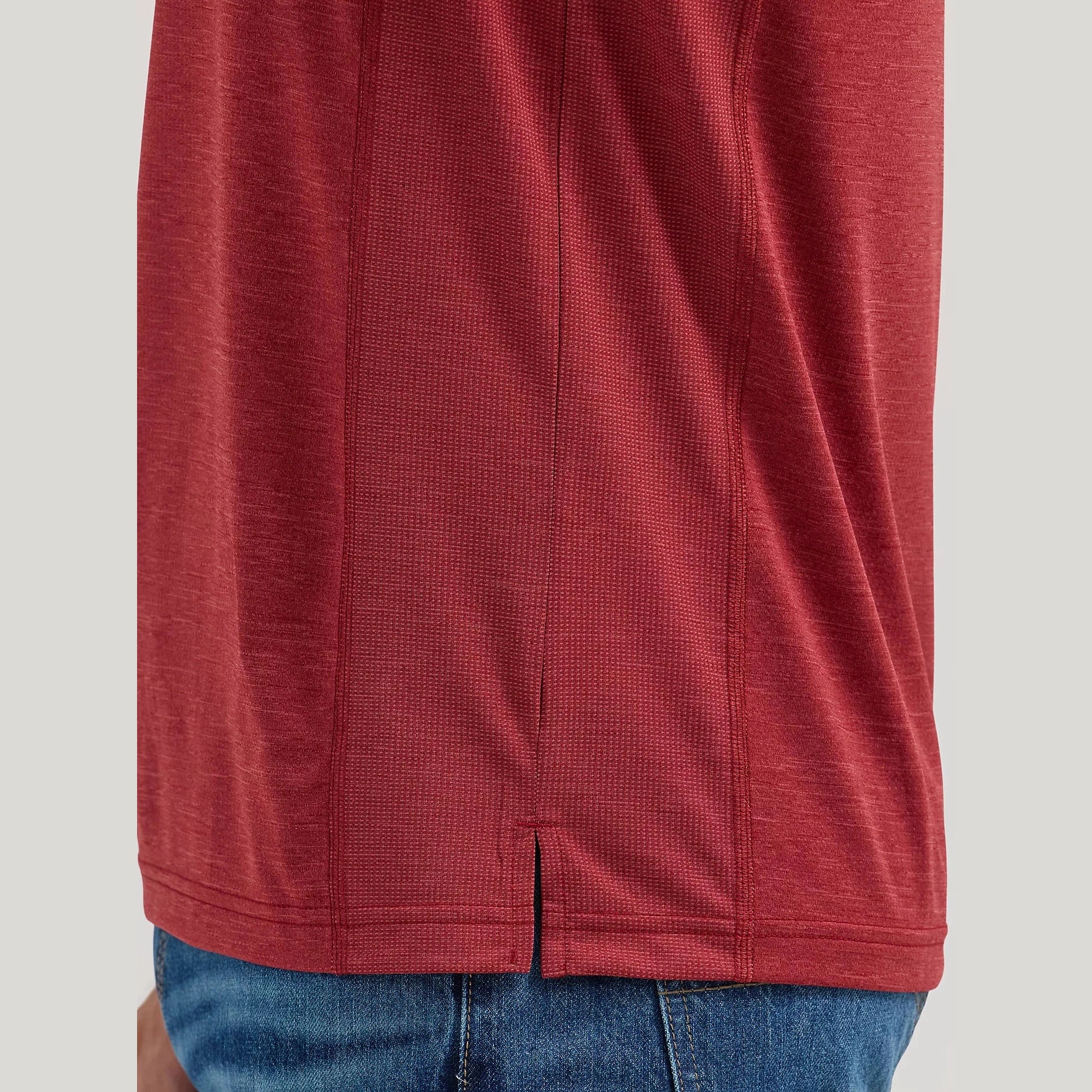 WRANGLER MENS PERFORMANCE POLO SHIRT - RED