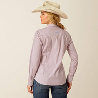 ARIAT WOMENS KIRBY STRETCH SHIRT - FINLEIGH GEO PRINT