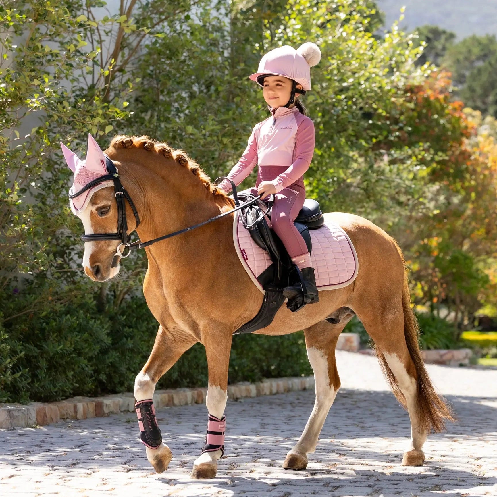 LEMIEUX MINI SUEDE CLOSE CONTACT SADDLE PAD