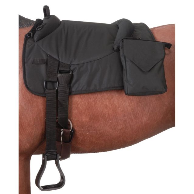 TOUGH 1 DELUXE BAREBCK PAD WITH ACCESSORY BAGS