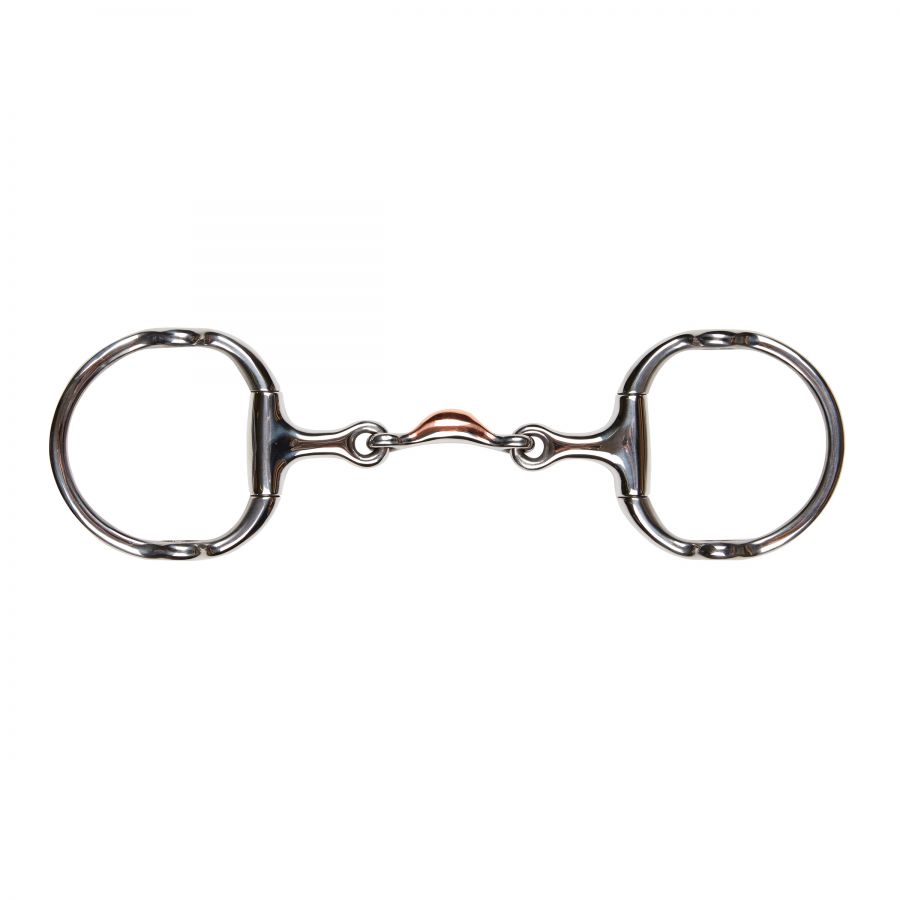 KORSTEEL STAINLESS STEEL QUARTER MOON JOINTED GAG 5"