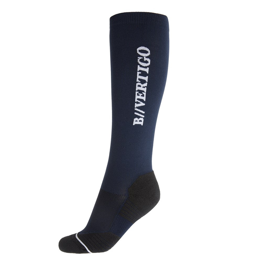 B VERTIGO COMPRESSION WINTER SOCKS - NAVY