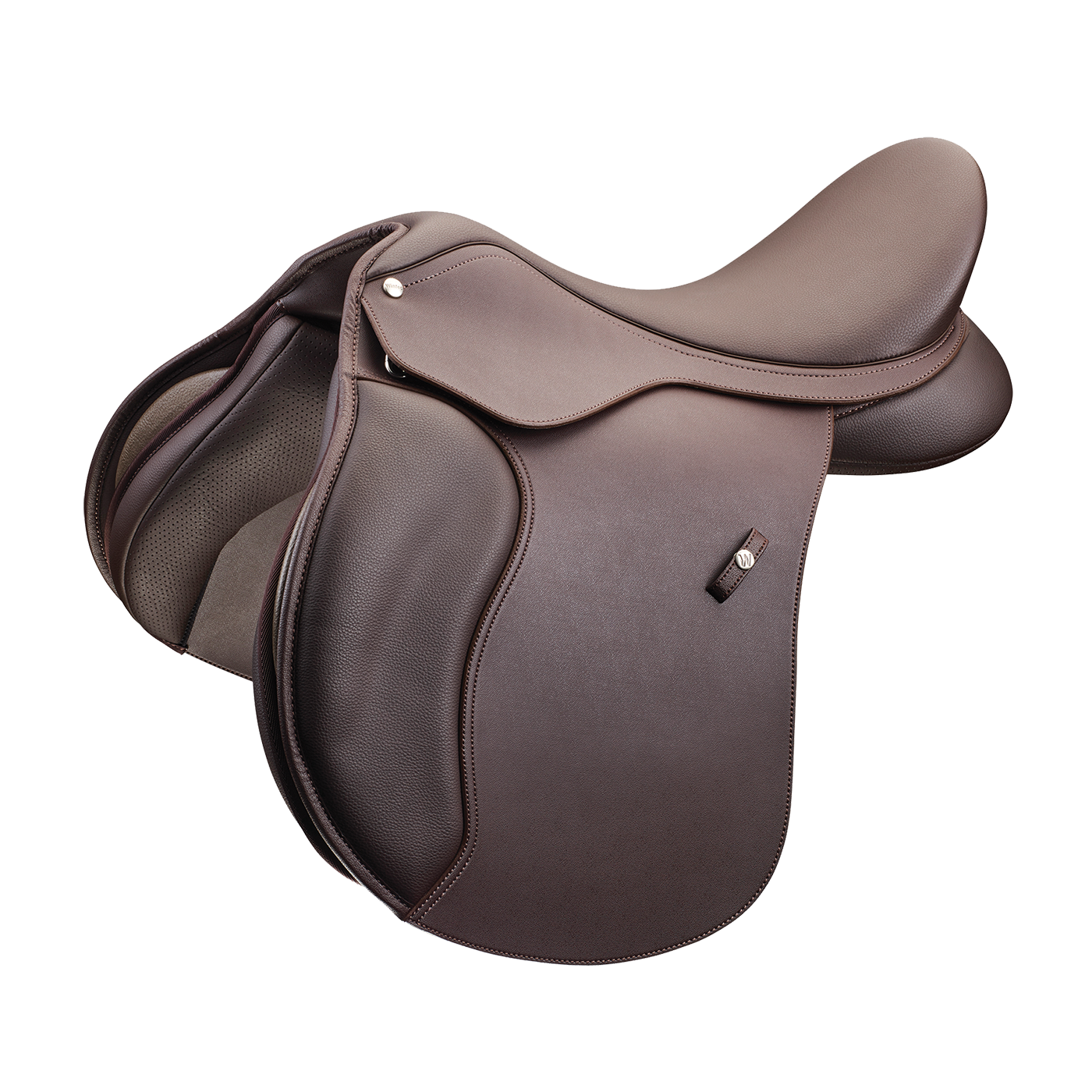 WINTEC 500 ALL PURPOSE SADDLE 17.5" FLOCKED