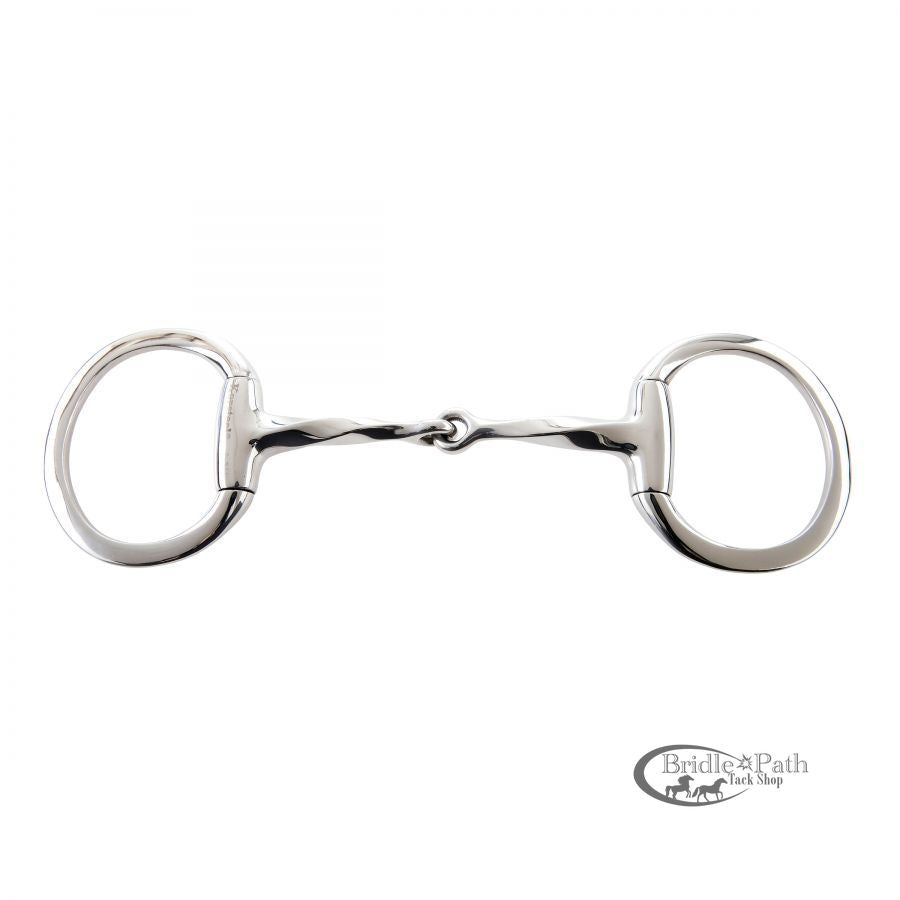 KORSTEEL SLOW TWIST EGGBUTT SNAFFLE BIT 5.25"