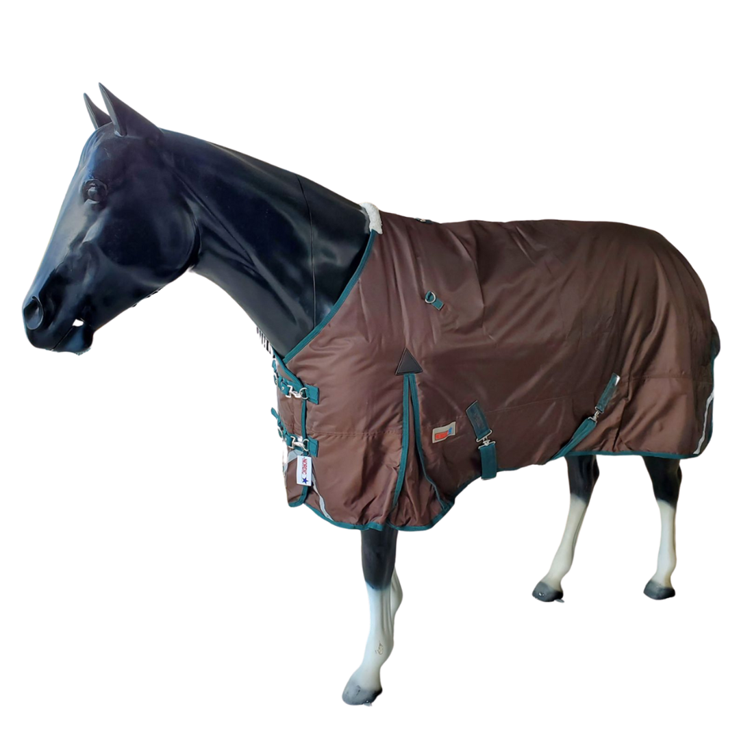 CLEARANCE - NORDIC EXTREME 1680 STORMBREAKER 300G DETACH-A-NECK- BROWN/GREEN