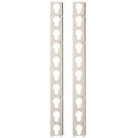 Roma Plastic Keyhole Track 20"