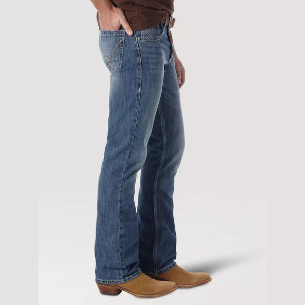 Men's Wrangler® 20X® No. 44 Slim Fit Straight Leg Jean in Blueberry Gardens
