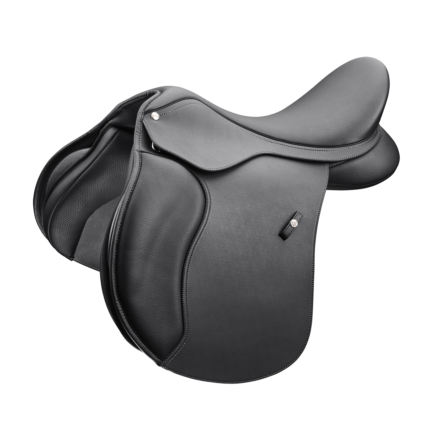 WINTEC 500 ALL PURPOSE SADDLE 17" BLACK HART