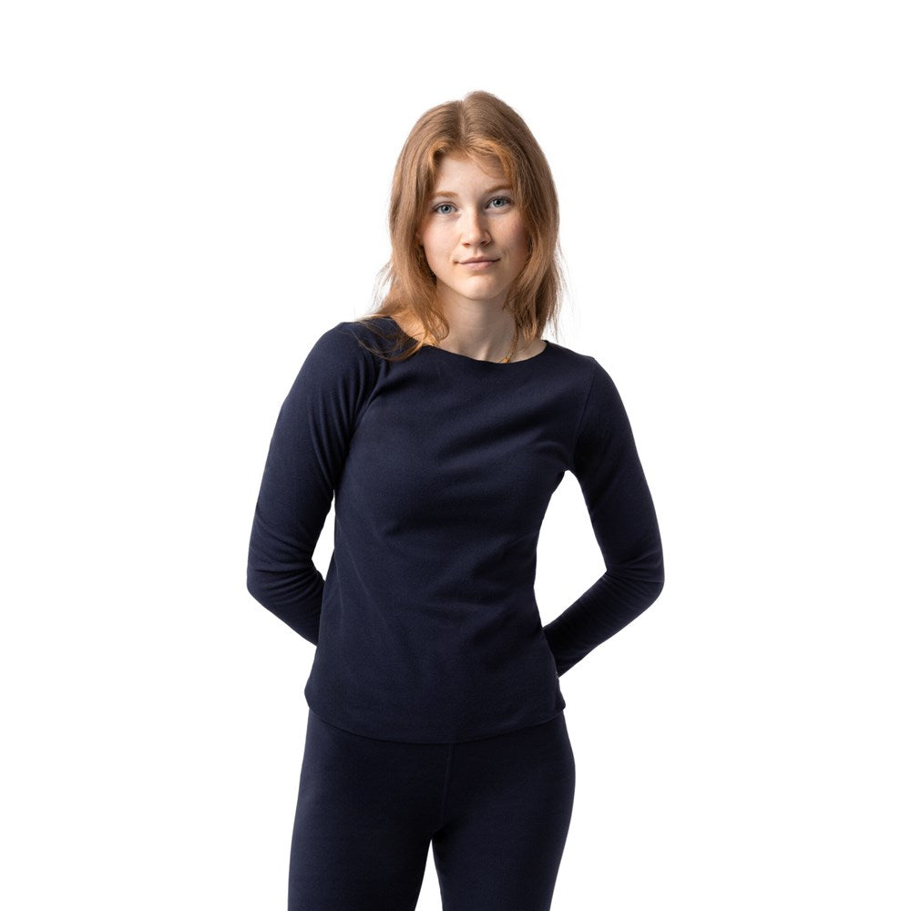 HORZE TESS WOMENS THERMAL BASE LAYER TOP - POLAR BLUE