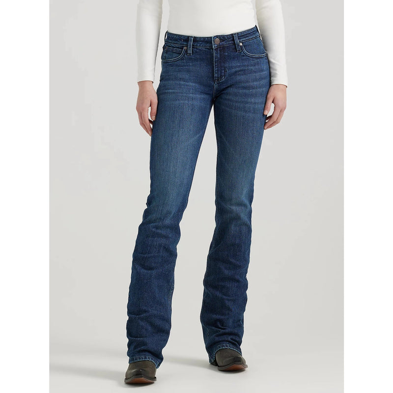 WRANGLER WOMENS RETRO MAE MID RISE JEAN - SIERRA