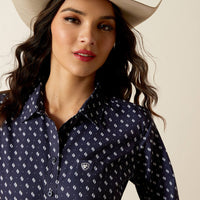 ARIAT WOMENS KIRBY PRO SHIRT - ZONA GEO PRINT