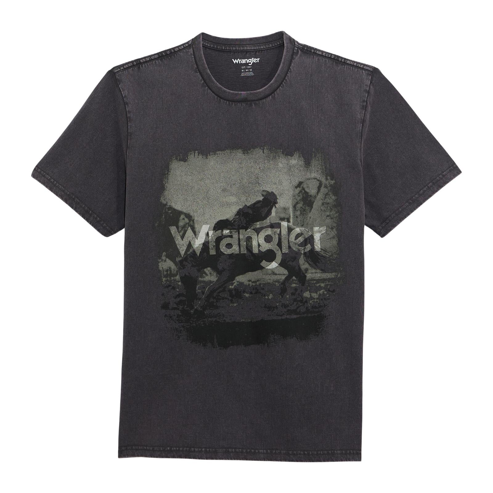 WRANGLER WOMENS GRAPHIC TEE - PHANTOM