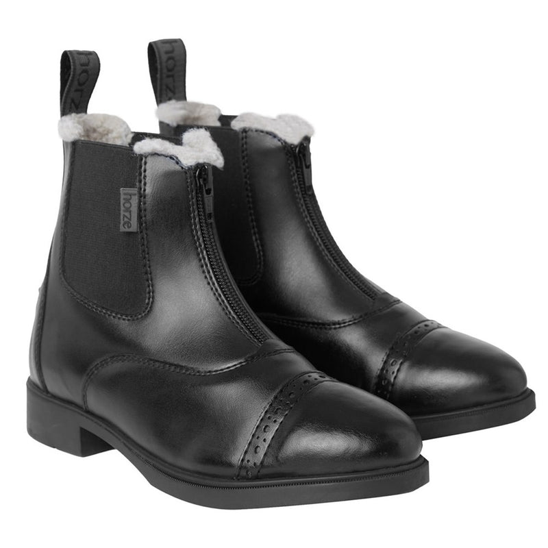 CLEARANCE - HORZE JUNIOR WEXFORD WINTER ZIP PADDOCK BOOTS