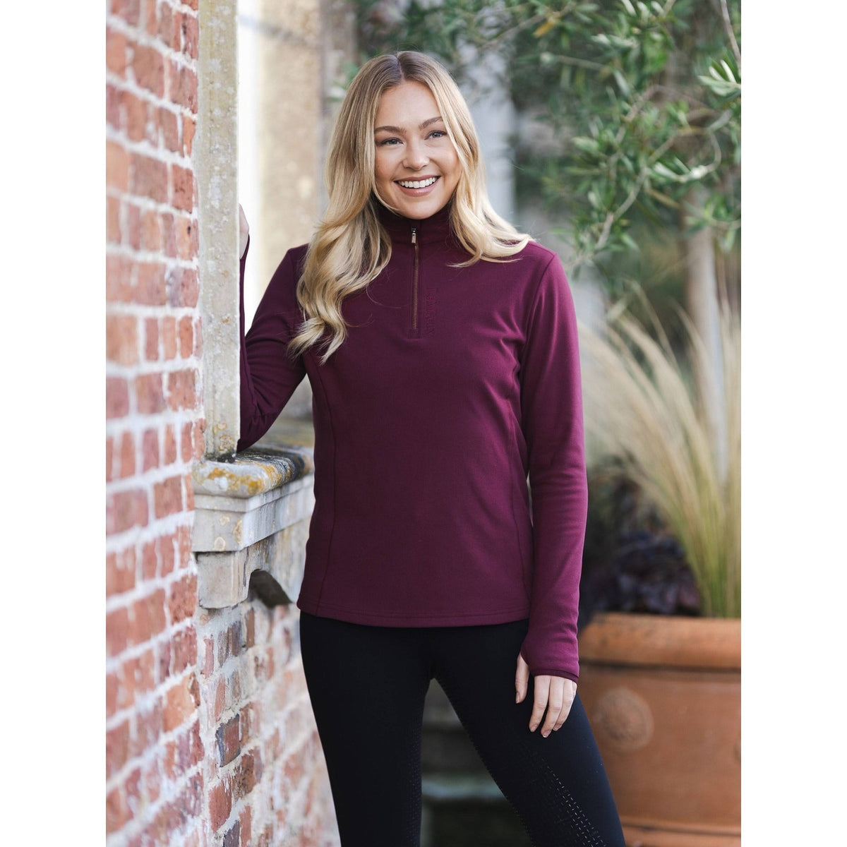 LEMIEUX WOMENS FAYE FLEECE - MERLOT