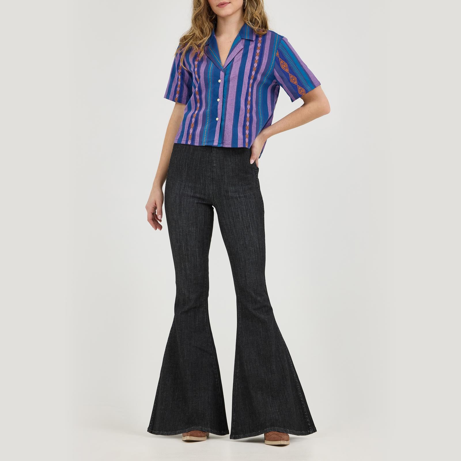 WRANGLER X LAINEY WILSON JAQUARD SHIRT - PINK