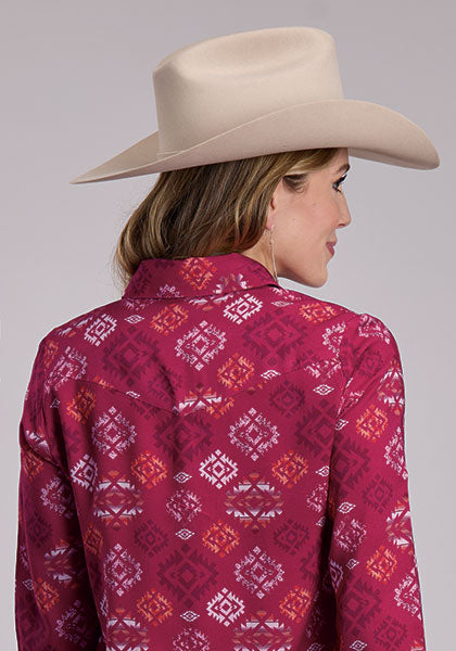 ROPER WOMENS RAYON CHALLIS PATTERNED AZTEC PRINT