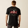 ARIAT MENS NAP MOUNTAIN TEE SHIRT - BLACK