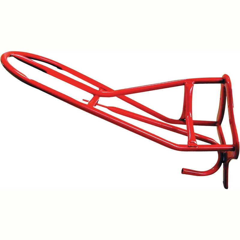 WALL MOUNT ENGLISH SADDLE RACK - RED