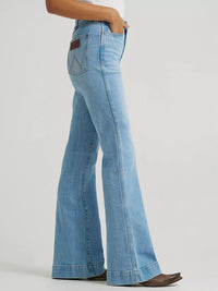 WRANGLER WOMENS RETRO BAILEY HIGH RISE TROUSER JEAN - KELSEY