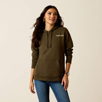 ARIAT WOMENS STAMP HOODIE - RELIC