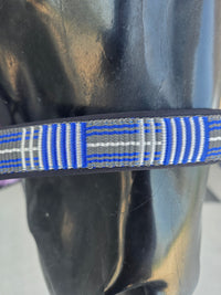 PLAID STRIPE NYLON HALTER