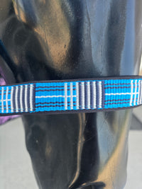 PLAID STRIPE NYLON HALTER