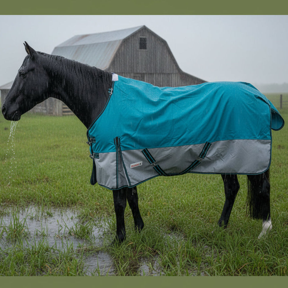 Nordic Rain Sheet - Standard Neck - Teal/Grey