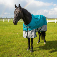 Nordic Rain Sheet - Standard Neck - Teal/Grey