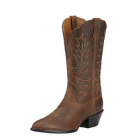 ARIAT WOMENS HERITAGE R-TOE WESTERN BOOT