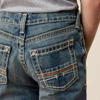Ariat Boys B4 Relaxed Coltrane Boot Cut Jean - Durango