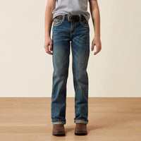 Ariat Boys B4 Relaxed Coltrane Boot Cut Jean - Durango