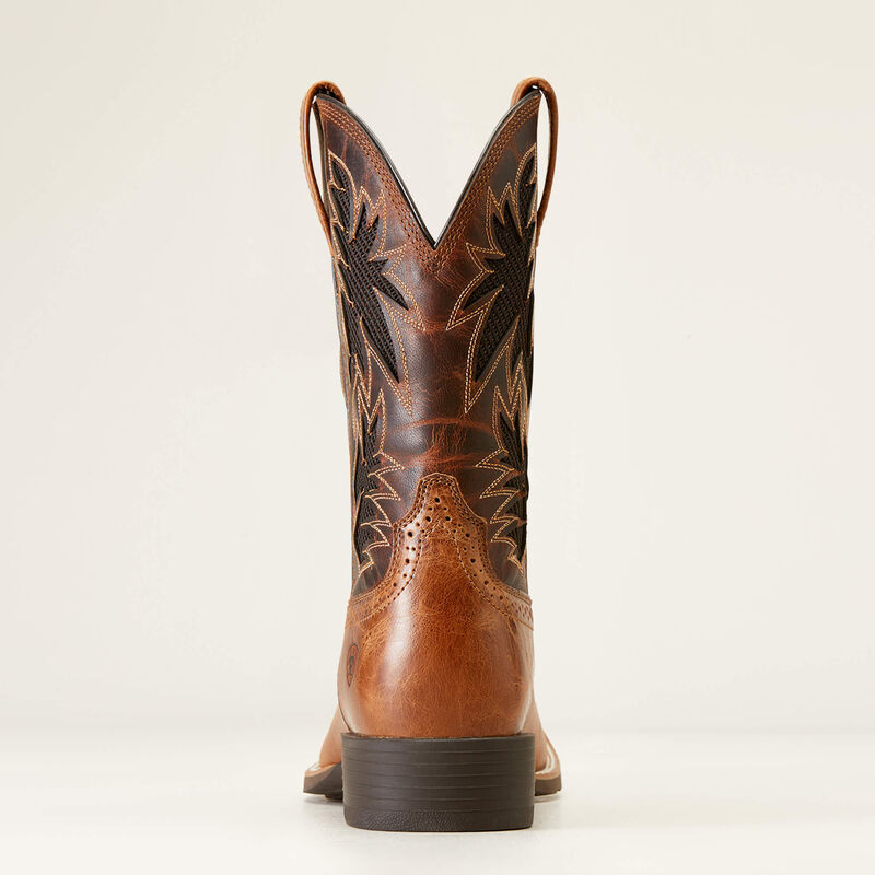 Ariat Mens Sport Cool VentTEK Wide Square Toe Cowboy Boot