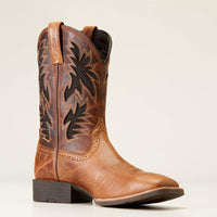 Ariat Mens Sport Cool VentTEK Wide Square Toe Cowboy Boot