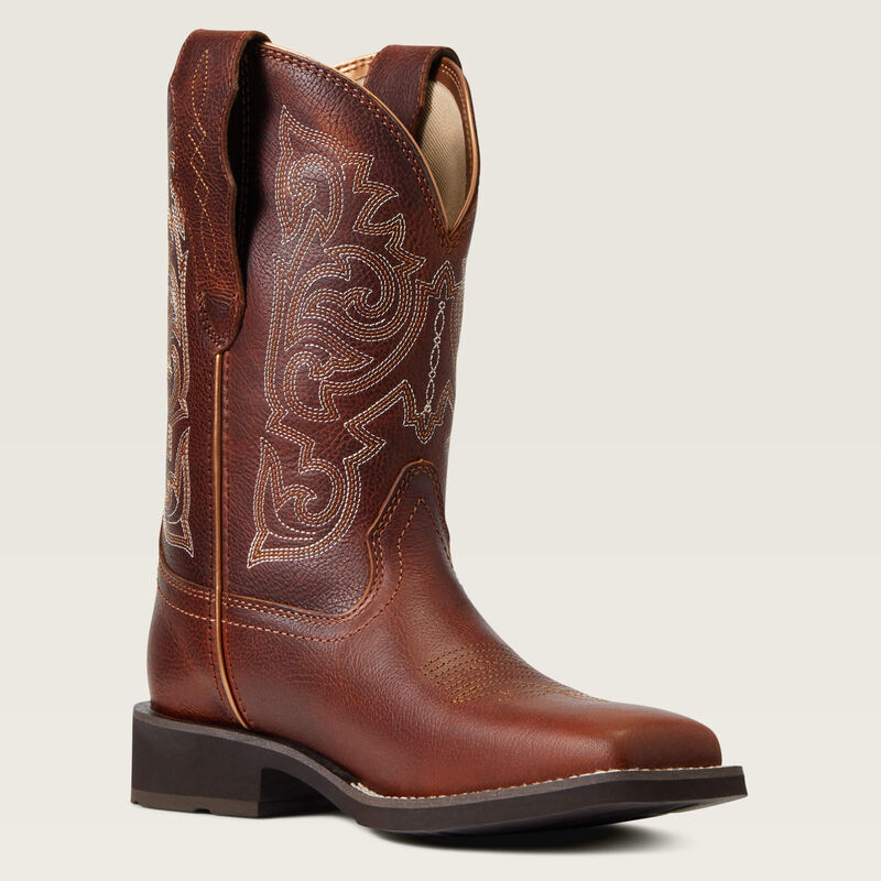 ARIAT WOMENS DELILAH STRETCHFIT WESTERN BOOT - SPICED CIDER