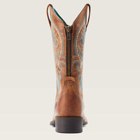 Ariat Womens Round Up Back Zip Western Boot