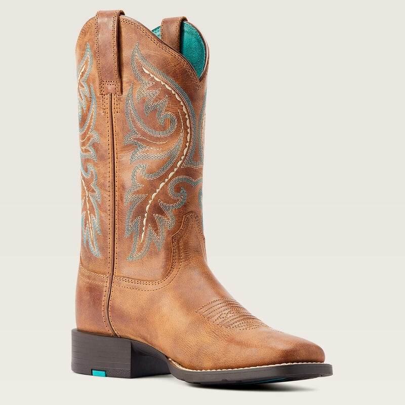 Ariat Womens Round Up Back Zip Western Boot