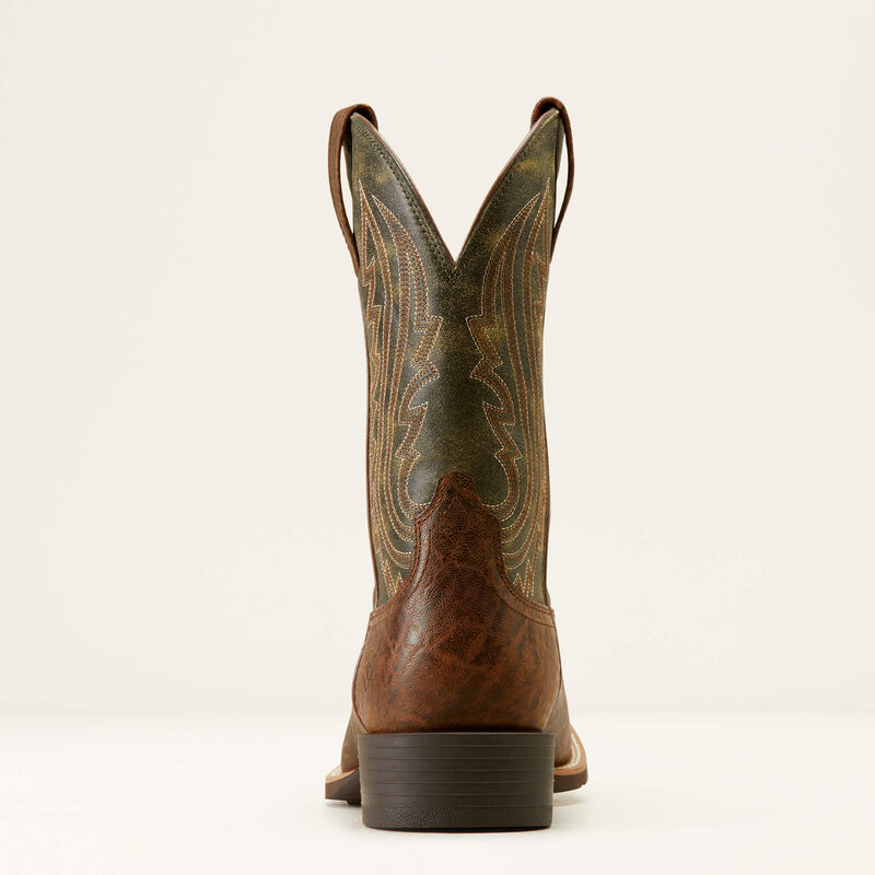 Ariat Mens Sport Big Country Wide Square Toe Cowboy Boot