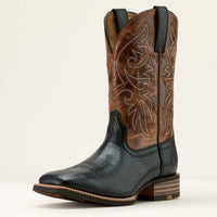 Ariat Mens Slingshot Cowboy Boot - BLACK ADOBE|DARK TAN